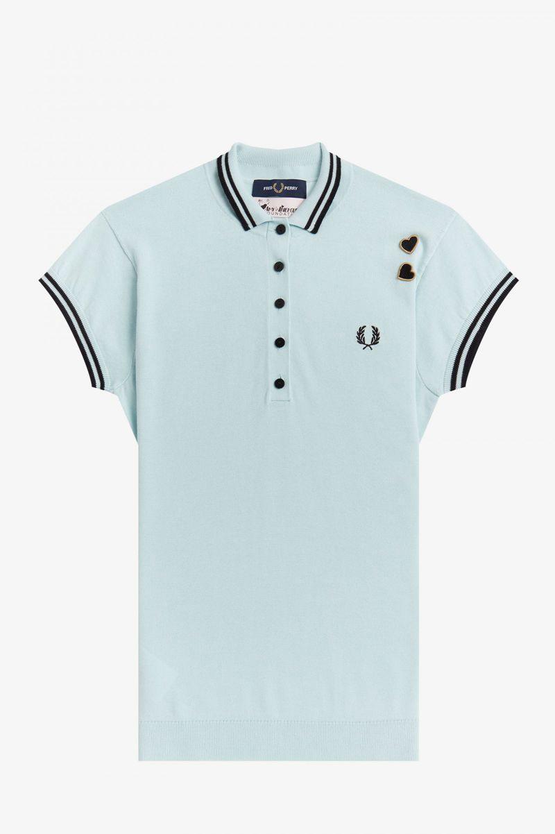 Blue Fred Perry SK3004 Women's Knitwear | PH 1928QMAZ